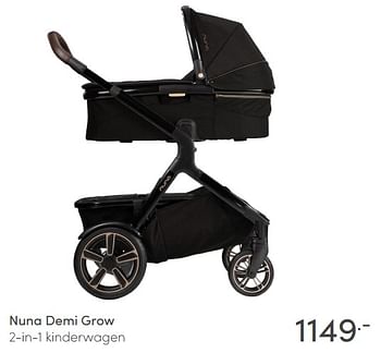 Aanbiedingen Nuna demi grow 2-in-1 kinderwagen - Nuna - Geldig van 30/01/2022 tot 05/02/2022 bij Baby & Tiener Megastore