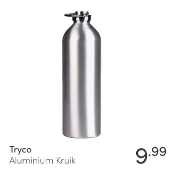 Aanbiedingen Tryco aluminium kruik - Tryco - Geldig van 30/01/2022 tot 05/02/2022 bij Baby & Tiener Megastore