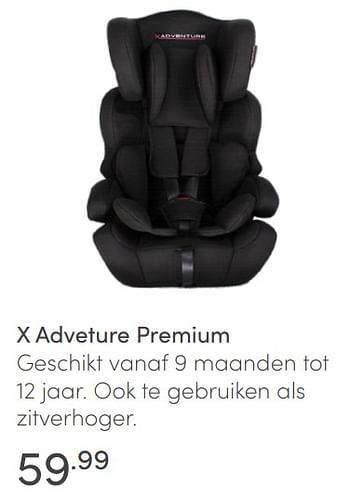 Aanbiedingen X adveture premium - Xadventure - Geldig van 30/01/2022 tot 05/02/2022 bij Baby & Tiener Megastore