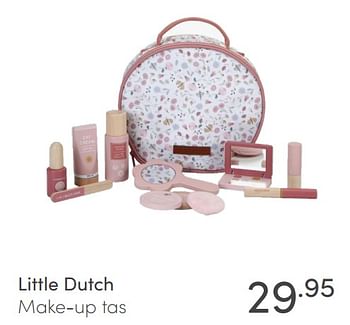 Aanbiedingen Little dutch make-up tas - Little Dutch - Geldig van 30/01/2022 tot 05/02/2022 bij Baby & Tiener Megastore