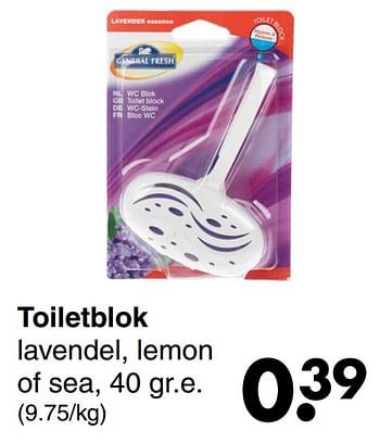 Aanbiedingen Toiletblok - Huismerk - Wibra - Geldig van 31/01/2022 tot 13/02/2022 bij Wibra