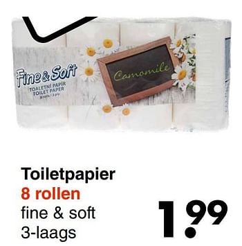 Aanbiedingen Toiletpapier - Huismerk - Wibra - Geldig van 31/01/2022 tot 13/02/2022 bij Wibra