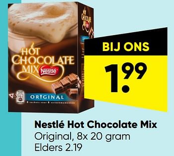 Aanbiedingen Nestlé hot chocolate mix - Nestlé - Geldig van 23/01/2022 tot 06/02/2022 bij Big Bazar