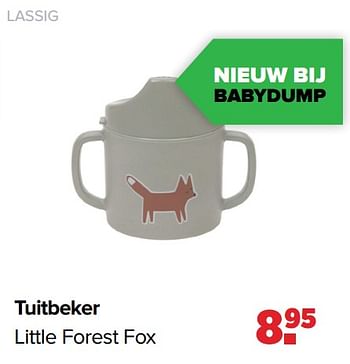Aanbiedingen Tuitbeker little forest fox - Lassig - Geldig van 31/01/2022 tot 26/02/2022 bij Baby-Dump