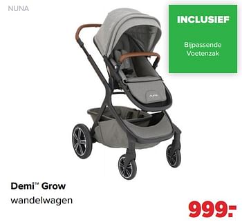 Aanbiedingen Demi grow - Nuna - Geldig van 31/01/2022 tot 26/02/2022 bij Baby-Dump