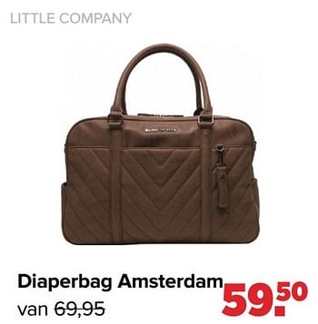 Aanbiedingen Diaperbag amsterdam - Little Company - Geldig van 31/01/2022 tot 26/02/2022 bij Baby-Dump