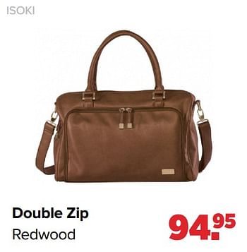 Aanbiedingen Double zip redwood - Isoki - Geldig van 31/01/2022 tot 26/02/2022 bij Baby-Dump