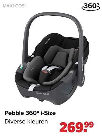 Aanbiedingen Pebble 360º i-size - Maxi-cosi - Geldig van 31/01/2022 tot 26/02/2022 bij Baby-Dump