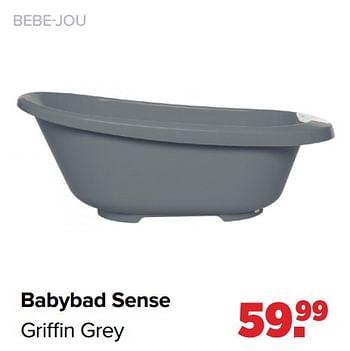 Aanbiedingen Babybad sense griffin grey - Bebe-jou - Geldig van 31/01/2022 tot 26/02/2022 bij Baby-Dump