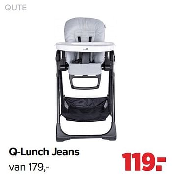 Aanbiedingen Q-lunch jeans - Qute  - Geldig van 31/01/2022 tot 26/02/2022 bij Baby-Dump