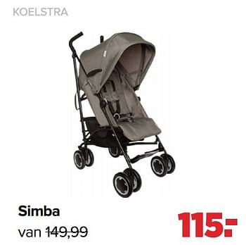 Aanbiedingen Simba - Koelstra - Geldig van 31/01/2022 tot 26/02/2022 bij Baby-Dump