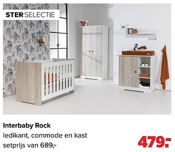 Aanbiedingen Interbaby rock - Interbaby - Geldig van 31/01/2022 tot 26/02/2022 bij Baby-Dump