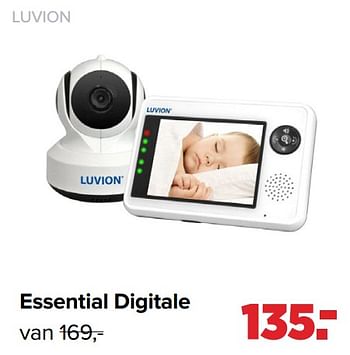 Aanbiedingen Luvion essential digitale - Luvion - Geldig van 31/01/2022 tot 26/02/2022 bij Baby-Dump