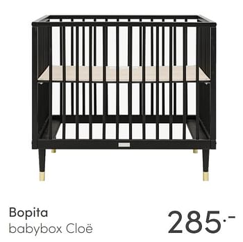 Aanbiedingen Bopita babybox cloë - Bopita - Geldig van 06/02/2022 tot 12/02/2022 bij Baby & Tiener Megastore