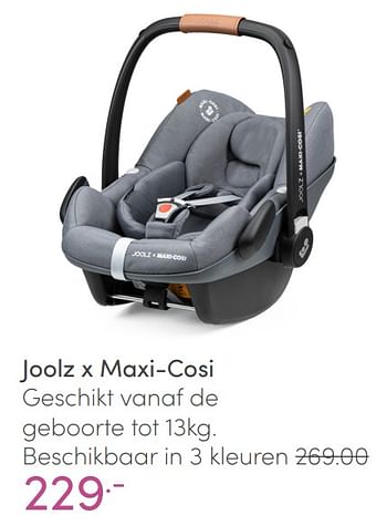 Aanbiedingen Joolz x maxi-cosi - Joolz - Geldig van 06/02/2022 tot 12/02/2022 bij Baby & Tiener Megastore