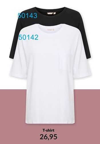 Aanbiedingen T-shirt - Huismerk - Bonaparte - Geldig van 02/02/2022 tot 31/03/2022 bij Bonaparte