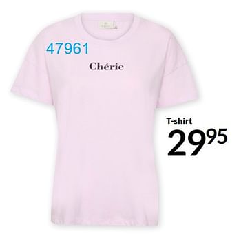 Aanbiedingen T-shirt - Kaffe - Geldig van 02/02/2022 tot 31/03/2022 bij Bonaparte