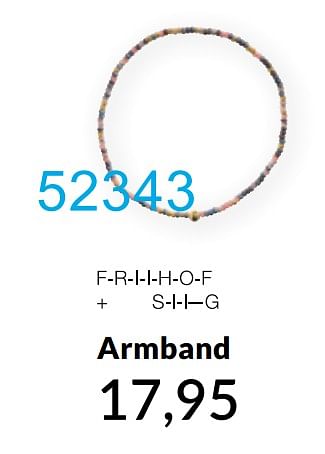Aanbiedingen Armband - Friihof+siig - Geldig van 02/02/2022 tot 31/03/2022 bij Bonaparte