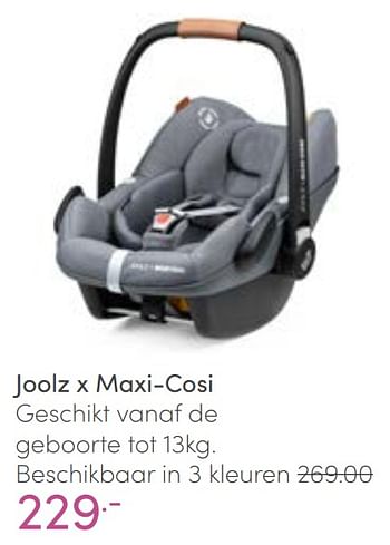 Aanbiedingen Joolz x maxi-cosi - Joolz - Geldig van 13/02/2022 tot 19/02/2022 bij Baby & Tiener Megastore