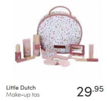 Aanbiedingen Little dutch make-up tas - Little Dutch - Geldig van 13/02/2022 tot 19/02/2022 bij Baby & Tiener Megastore