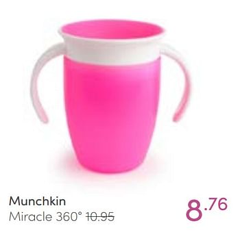 Aanbiedingen Munchkin miracle 360° - Miracle - Geldig van 13/02/2022 tot 19/02/2022 bij Baby & Tiener Megastore