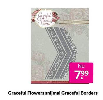 Aanbiedingen Graceful flowers snijmal graceful borders - Huismerk - Boekenvoordeel - Geldig van 12/02/2022 tot 19/02/2022 bij Boekenvoordeel