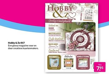 Aanbiedingen Hobby + zo 017 - Huismerk - Boekenvoordeel - Geldig van 12/02/2022 tot 19/02/2022 bij Boekenvoordeel