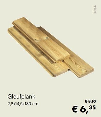 Aanbiedingen Gleufplank - Huismerk - Multi Bazar - Geldig van 14/02/2022 tot 28/03/2022 bij Multi Bazar