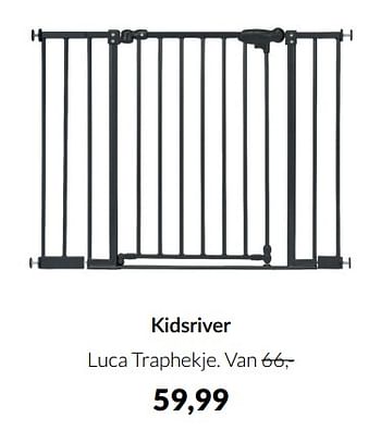 Aanbiedingen Kidsriver luca traphekje - Kidsriver - Geldig van 15/02/2022 tot 14/03/2022 bij Babypark