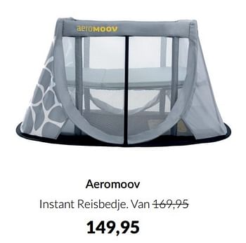 Aanbiedingen Aeromoov instant reisbedje - Aeromoov - Geldig van 15/02/2022 tot 14/03/2022 bij Babypark