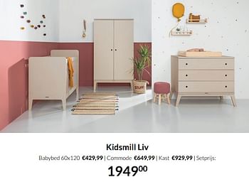Aanbiedingen Kidsmill liv - Kidsmill - Geldig van 15/02/2022 tot 14/03/2022 bij Babypark