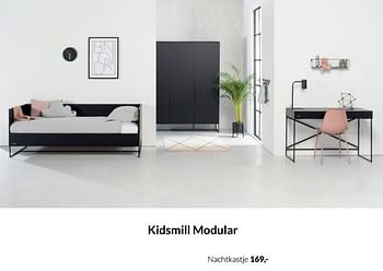 Aanbiedingen Kidsmill modular nachtkastje - Kidsmill - Geldig van 15/02/2022 tot 14/03/2022 bij Babypark