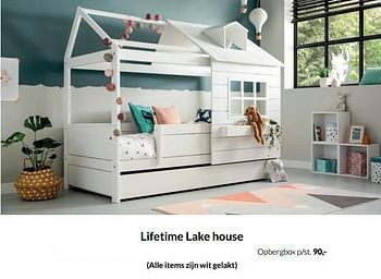 Aanbiedingen Lifetime lake house opbergbox - Lifetime Kidsrooms - Geldig van 15/02/2022 tot 14/03/2022 bij Babypark