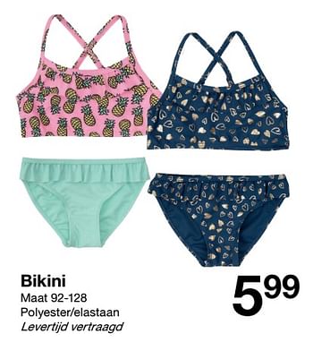 Aanbiedingen Bikini - Huismerk - Zeeman  - Geldig van 19/02/2022 tot 25/02/2022 bij Zeeman