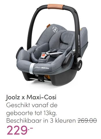 Aanbiedingen Joolz x maxi-cosi - Joolz - Geldig van 20/02/2022 tot 26/02/2022 bij Baby & Tiener Megastore
