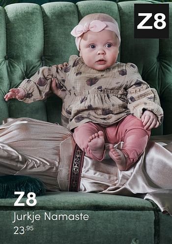 Aanbiedingen Z8 jurkje namaste - Z8 - Geldig van 20/02/2022 tot 26/02/2022 bij Baby & Tiener Megastore