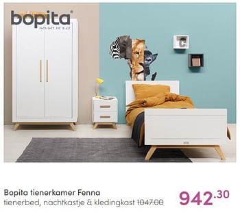 Aanbiedingen Bopita tienerkamer fenna - Bopita - Geldig van 20/02/2022 tot 26/02/2022 bij Baby & Tiener Megastore