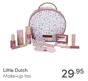 Aanbiedingen Little dutch make-up tas - Little Dutch - Geldig van 20/02/2022 tot 26/02/2022 bij Baby & Tiener Megastore