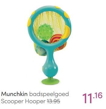 Aanbiedingen Munchkin badspeelgoed scooper hooper - Munchkin - Geldig van 20/02/2022 tot 26/02/2022 bij Baby & Tiener Megastore