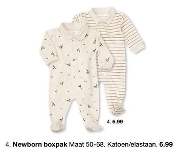 Aanbiedingen Newborn boxpak - Huismerk - Zeeman  - Geldig van 19/02/2022 tot 04/06/2022 bij Zeeman