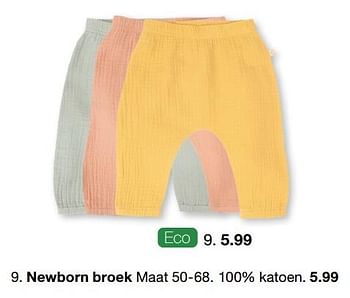 Aanbiedingen Newborn broek - Huismerk - Zeeman  - Geldig van 19/02/2022 tot 04/06/2022 bij Zeeman
