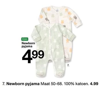 Aanbiedingen Newborn pyjama - Huismerk - Zeeman  - Geldig van 19/02/2022 tot 04/06/2022 bij Zeeman