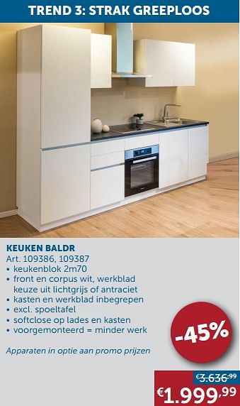 Aanbiedingen Keuken baldr - Huismerk - Zelfbouwmarkt - Geldig van 01/03/2022 tot 28/03/2022 bij Zelfbouwmarkt