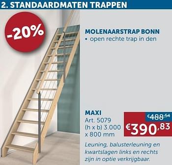 Aanbiedingen Molenaarstrap bonn maxi - Huismerk - Zelfbouwmarkt - Geldig van 01/03/2022 tot 28/03/2022 bij Zelfbouwmarkt