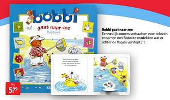 Aanbiedingen Bobbi gaat naar zee - Huismerk - Boekenvoordeel - Geldig van 26/02/2022 tot 06/03/2022 bij Boekenvoordeel