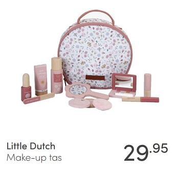 Aanbiedingen Little dutch make-up tas - Little Dutch - Geldig van 27/02/2022 tot 04/03/2022 bij Baby & Tiener Megastore