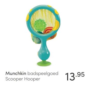 Aanbiedingen Munchkin badspeelgoed scooper hooper - Munchkin - Geldig van 27/02/2022 tot 04/03/2022 bij Baby & Tiener Megastore