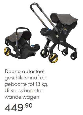 Aanbiedingen Doona autostoel - Doona - Geldig van 27/02/2022 tot 04/03/2022 bij Baby & Tiener Megastore