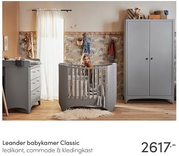 Aanbiedingen Leander babykamer classic - Leander - Geldig van 27/02/2022 tot 04/03/2022 bij Baby & Tiener Megastore
