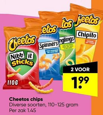 Aanbiedingen Cheetos chips - Cheetos  - Geldig van 28/02/2022 tot 13/03/2022 bij Big Bazar